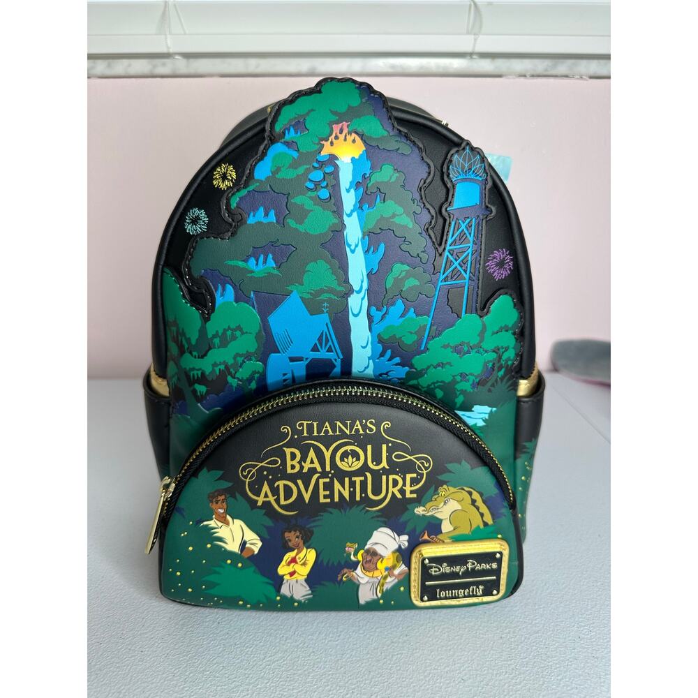 Disney Parks Tiana’s Bayou Adventure Loungefly and Ears - Picture 2 of 9